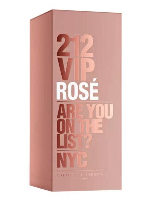 212 VIP ROSE PERFUME CAROLINA HERRERA 212 VIP ROSE EAU DE PARFUM 125ML FEMININO ROSE EDP 125ML PARA MUJER - Imagen 6