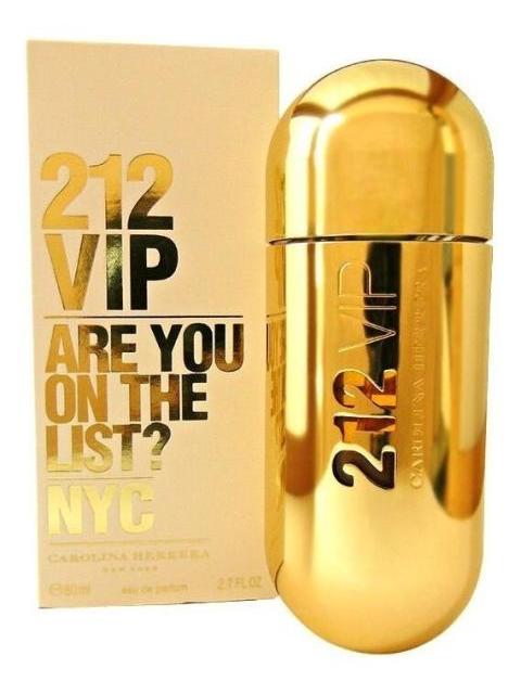 PERFUME CAROLINA HERRERA 212 VIP EAU DE PARFUM 50ML FEMININO INTENSE EDP 125ML PARA MUJER - Imagen 6