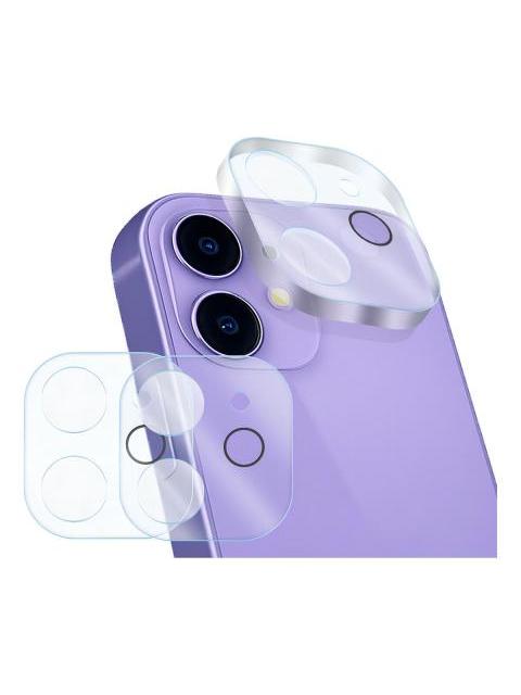 2PZ MICA PROTECTORA ADHESIVA PARA LENTE CAMARA PARA IPHONE 12 A2172 SLIM COMPANY CRISTAL TEMPLADO 9H RESISTENTE A GOLPES Y RAYONES FACIL INSTALACION Y TRANSPARENCIA TOTAL