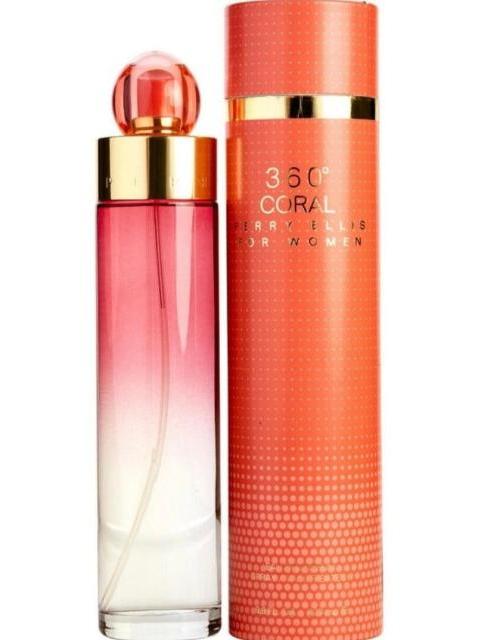 360° CORAL 100 ML EDP SPRAY DE PERRY ELLIS - Imagen 8
