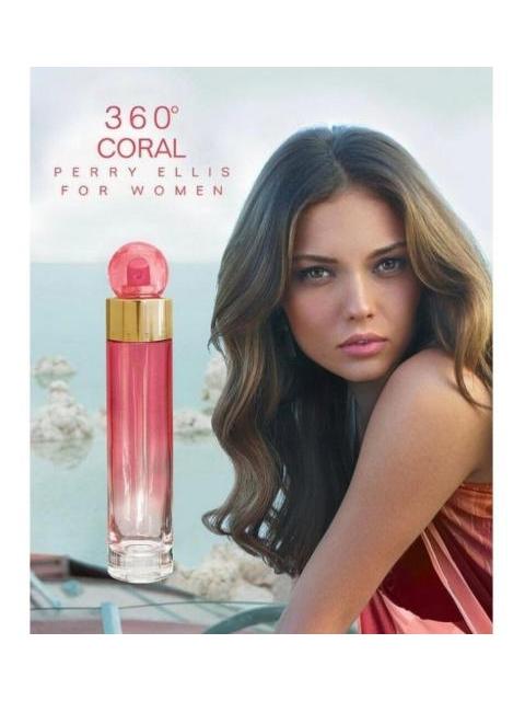 360° CORAL 100 ML EDP SPRAY DE PERRY ELLIS - Imagen 9