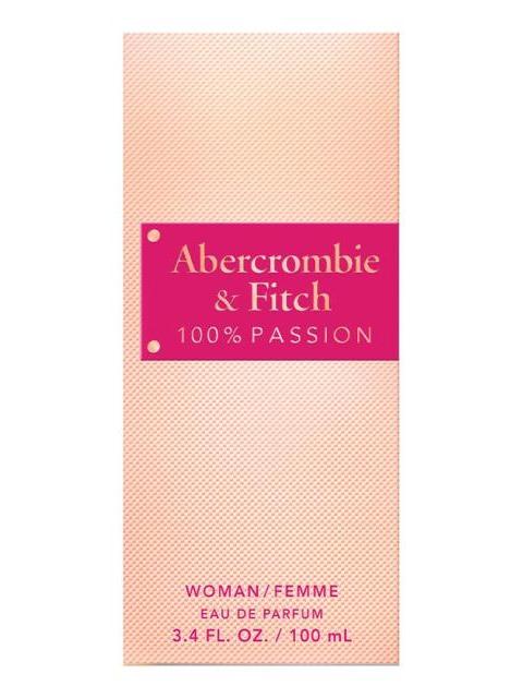 ABERCROMBIE & FITCH 100% PASSION WOMAN 100ML EDP - Imagen 3