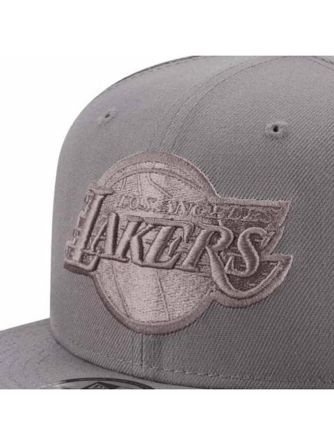 GORRA LOS ANGELES LAKERS 9FIFTY SNAPBACK GRIS NEW ERA CAP - Imagen 4