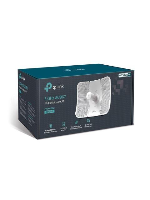 ACCESS POINT TP-LINK CPE710 867 MBIT-S 1X RJ-45 5GHZ ANTENA INTEGRADA DE 23DBI - Imagen 3