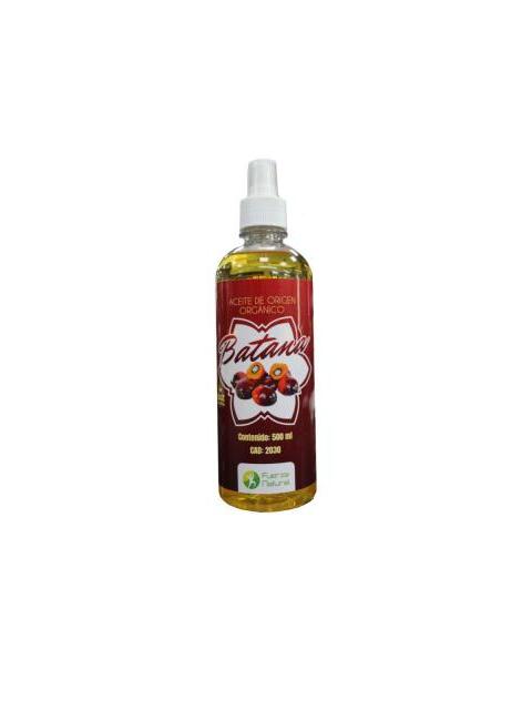 ACEITE DE ORIGEN ORGANICO BATANA 500 ML FUERZA NATURAL