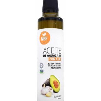 ACEITE EXTRA VIRGEN AGUACATE AJO 260 ML NB FOODS