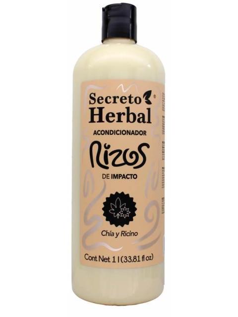 ACONDICIONADOR RIZOS CHIA RICINO 1 L SECRETO HERBAL