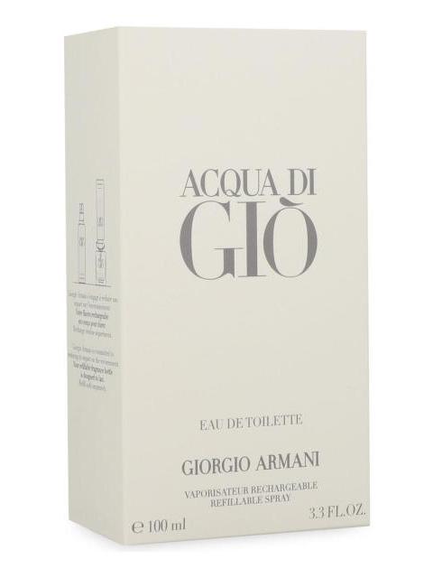 ACQUA DI GIO 100ML EDT SPRAY REFILLABLE - CABALLERO - Imagen 3