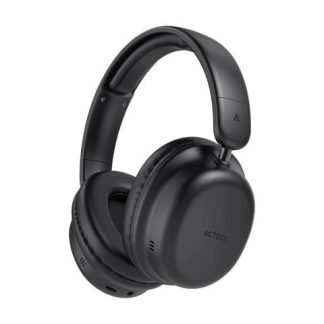 ACTECK AUDIFONOS CON MICROFONO HONOUR 2 PLUS HP626 BLUETOOTH ALAMBRICO-INALAMBRICO USB-C NEGRO