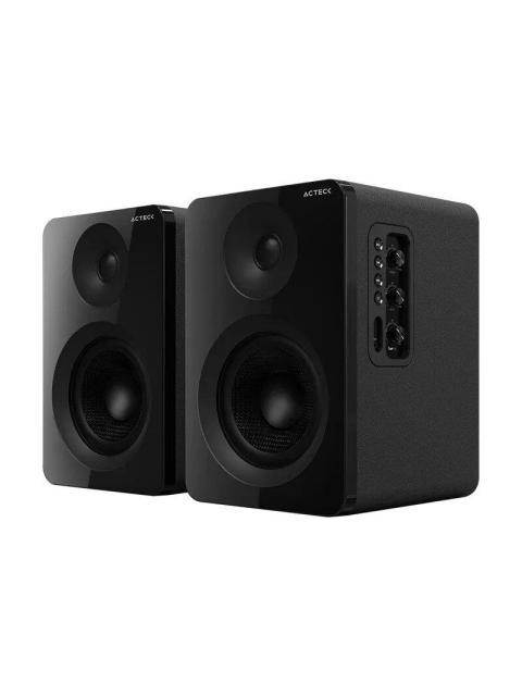ACTECK BOCINA CON SUBWOOFER DYNAMIC EXACT R BS700 BLUETOOTH ALAMBRICO-INALAMBRICO 50W RMS USB NEGRO