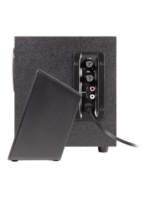 ACTECK BOCINA CON SUBWOOFER ELANT ACT AS470 ALAMBRICO 2.1 CANALES 6W RMS 3.5MM NEGRO - Imagen 4