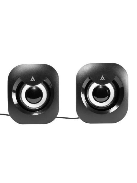 ACTECK BOCINAS ESENCE BASIC ALAMBRICO 6W RMS 3.5MM NEGRO - Imagen 2