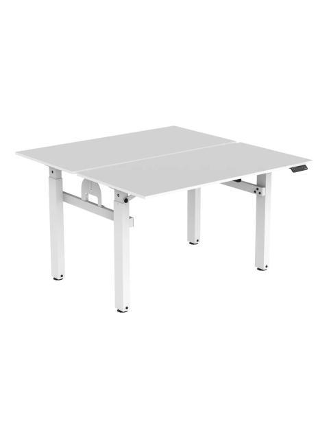 ACTECK ESCRITORIO ELECTRICO DOBLE AJUSTABLE ERGO DESK V2 ED727 BLANCO - Imagen 4
