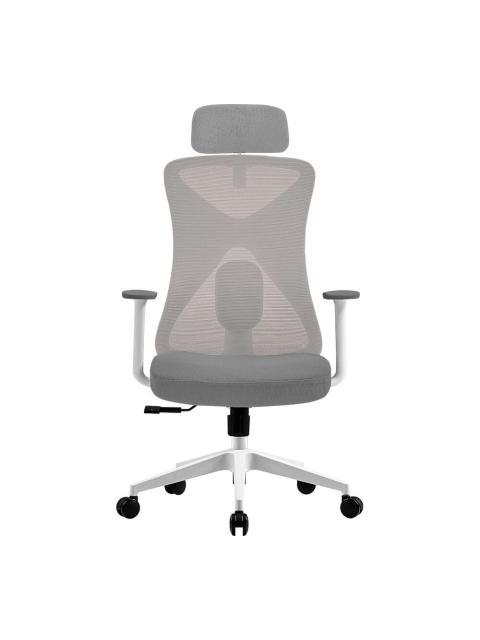 ACTECK SILLA EJECUTIVA FLOE PRO EC737 RESPALDO DE MALLA REPOSABRAZOS BLANCO - Imagen 4