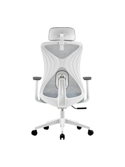 ACTECK SILLA EJECUTIVA FLOE PRO EC737 RESPALDO DE MALLA REPOSABRAZOS BLANCO - Imagen 5