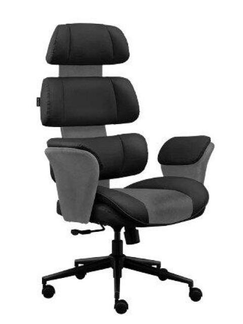 ACTECK SILLA LUXOR ULTRA EC870 RESPALDO DE MALLA NEGRO-GRIS