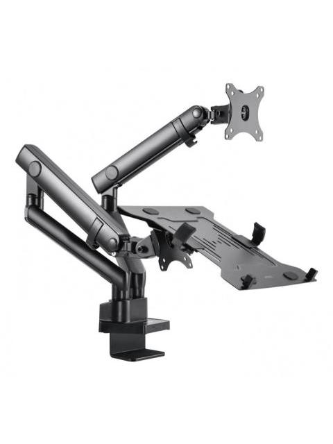 ACTECK SOPORTE DE ESCRITORIO PARA 1 MONITOR 17 - 32 HASTA 12KG - Imagen 6