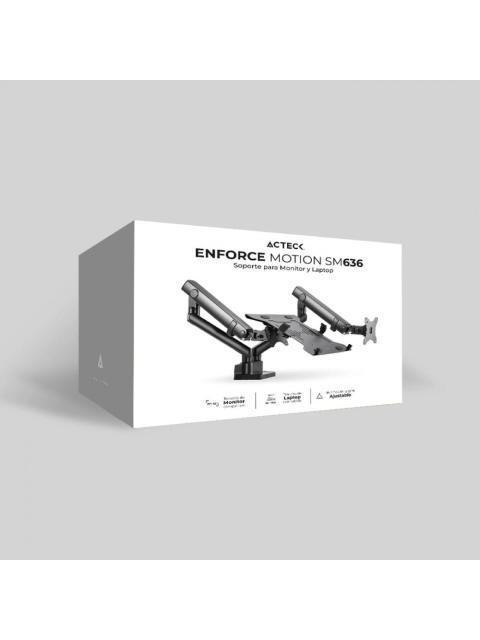 ACTECK SOPORTE DE ESCRITORIO PARA 1 MONITOR 17 - 32 HASTA 12KG - Imagen 7
