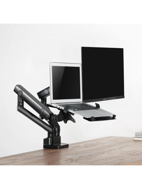 ACTECK SOPORTE DE ESCRITORIO PARA 1 MONITOR 17 - 32 HASTA 12KG - Imagen 8