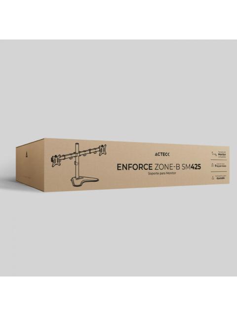 ACTECK SOPORTE DE ESCRITORIO PARA 2 MONITORES 17 - 32 HASTA 18KG - Imagen 8