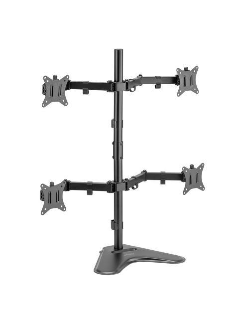 ACTECK SOPORTE DE ESCRITORIO PARA 4 MONITORES 17 - 32 HASTA 36.3KG - Imagen 3
