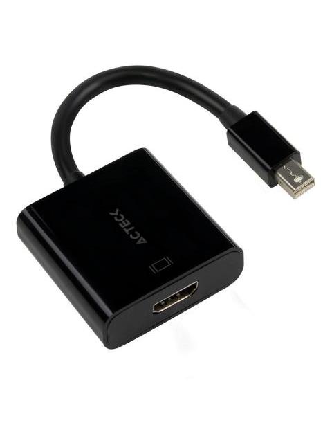 ACTECK ADAPTADOR MINI DISPLAYPORT MACHO - HDMI HEMBRA NEGRO - Imagen 3