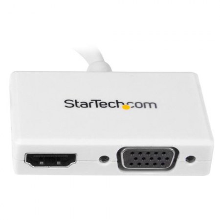 STARTECH ADAPTADOR MINI DISPLAYPORT 1.2 - HDMI-VGA 1080P BLANCO - Imagen 3