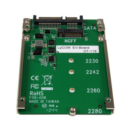 STARTECH ADAPTADOR CONVERTIDOR SSD M.2 NGFF A SATA DE 2.5 6 GBIT-S PARA DISCO DURO - Imagen 2