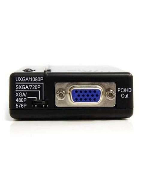 STARTECH ADAPTADOR DE S-VIDEO MACHO - VGA HEMBRA NEGRO - Imagen 4
