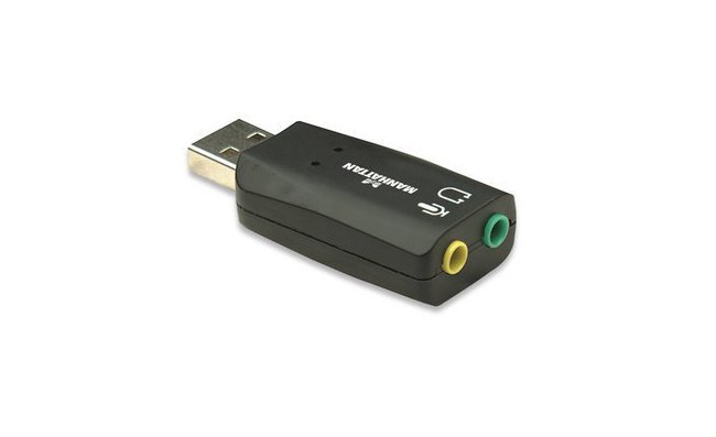 MANHATTAN ADAPTADOR DE AUDIO 3-D USB DE ALTA VELOCIDAD 5.1 - Imagen 2