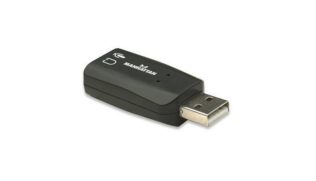 MANHATTAN ADAPTADOR DE AUDIO 3-D USB DE ALTA VELOCIDAD 5.1 - Imagen 5