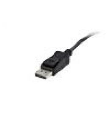 STARTECH CABLE DISPLAYPORT 1.2 MACHO - VGA 25CM NEGRO - Imagen 3