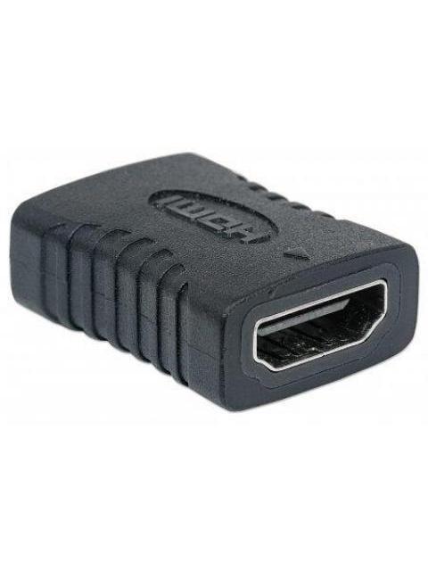 MANHATTAN COPLE HDMI A HEMBRA - HDMI A HEMBRA CONEXION RECTA NEGRO - Imagen 3