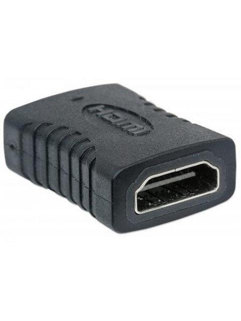 MANHATTAN COPLE HDMI A HEMBRA - HDMI A HEMBRA CONEXION RECTA NEGRO - Imagen 4