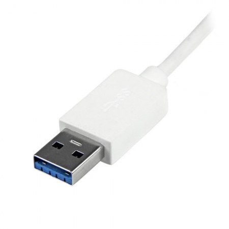 STARTECH ADAPTADOR TARJETA DE RED EXTERNA NIC USB 3.0 A - RJ-45 BLANCO - Imagen 3