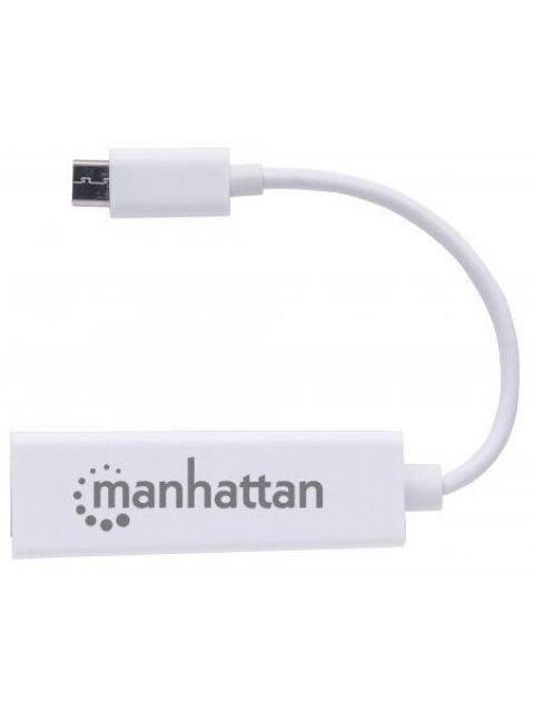 MANHATTAN TARJETA DE RED 507585 DE 1 PUERTO 100MBIT-S USB-C - Imagen 2