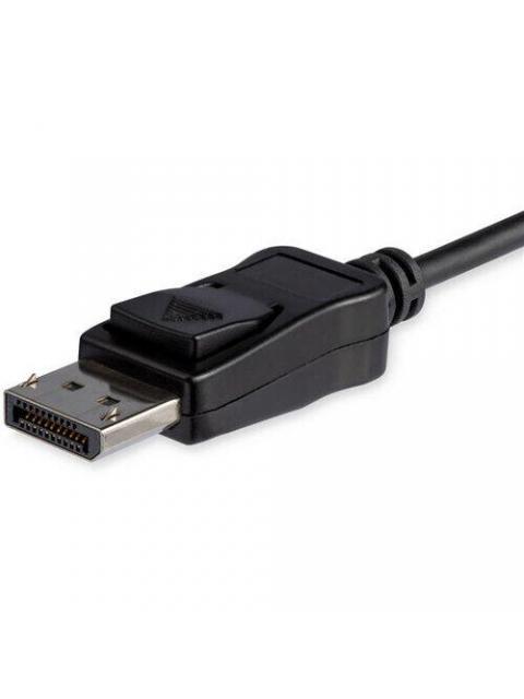 STARTECH CABLE USB-C MACHO - DISPLAYPORT MACHO 1.8 METROS NEGRO - Imagen 3