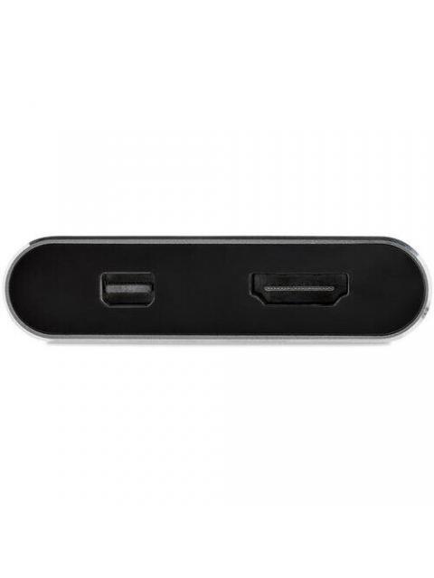 STARTECH ADAPTADOR USB C MACHO - HDMI-MINI DISPLAYPORT HEMBRA NEGRO-GRIS - Imagen 2