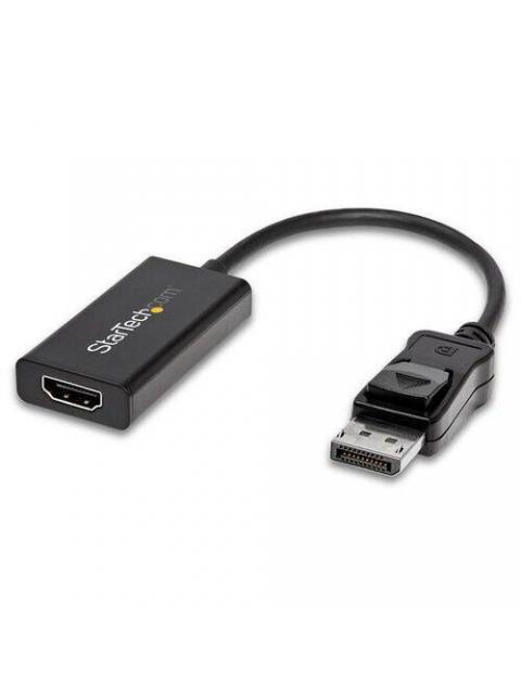 STARTECH ADAPTADOR DISPLAYPORT 1.4 MACHO - HDMI HEMBRA 4K 60HZ NEGRO - Imagen 2