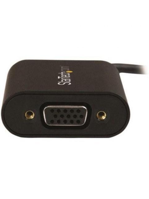 STARTECH ADAPTADOR DE VIDEO EXTERNO USB-C MACHO - VGA HEMBRA NEGRO - Imagen 2