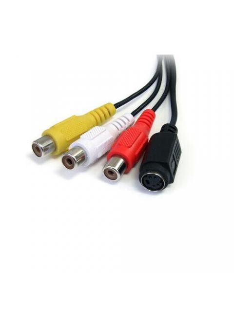 STARTECH ADAPTADOR DE CAPTURA DE VIDEO USB MACHO - COMPOSITE-S-VIDEO-2X RCA HEMBRA NEGRO - Imagen 3