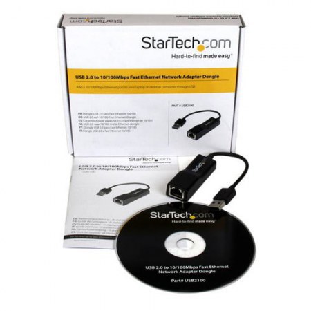 STARTECH ADAPTADOR EXTERNO USB 2.0 DE RED FAST ETHERNET 10-100 MBPS 15CM - Imagen 3