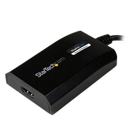 STARTECH ADAPTADOR GRAFICO EXTERNO MULTIMONITOR USB 3.0 - HDMI HD CERTIFICADO DISPLAYLINK PARA MAC-PC