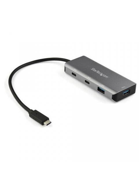 STARTECH HUB USB 3.1 MACHO - 4X USB 3.2 HEMBRA 10000 MBIT-S NEGRO-GRIS - Imagen 2
