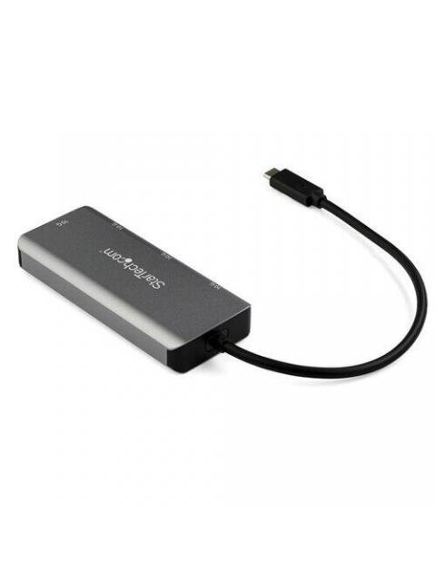 STARTECH HUB USB 3.1 MACHO - 4X USB 3.2 HEMBRA 10000 MBIT-S NEGRO-GRIS - Imagen 3