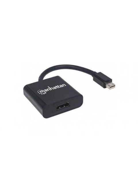 MANHATTAN ADAPTADOR MINI DISPLAYPORT 1.2 MACHO - HDMI HEMBRA 4K 60HZ NEGRO