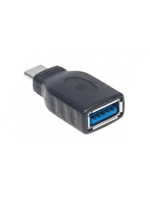 MANHATTAN ADAPTADOR USB C MACHO - USB A HEMBRA NEGRO - Imagen 5