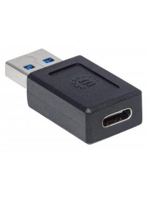 MANHATTAN ADAPTADOR USB C 2.0 HEMBRA - USB A MACHO NEGRO - Imagen 5