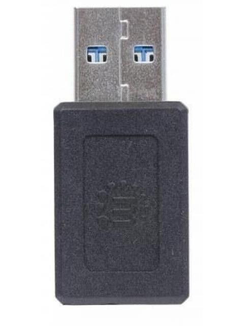 MANHATTAN ADAPTADOR USB C 2.0 HEMBRA - USB A MACHO NEGRO - Imagen 2