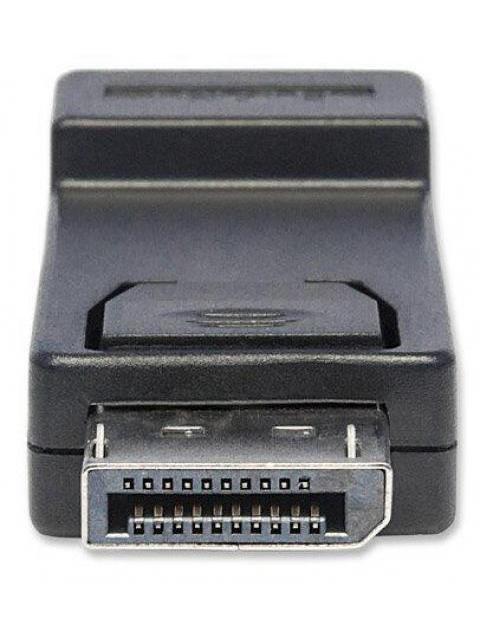 MANHATTAN ADAPTADOR DISPLAYPORT 1.1 MACHO - HDMI HEMBRA 1080P 60HZ NEGRO